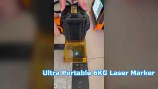 Taşınabilir 6KG El Tipi Lazer İşaretleyici | Sahada ve Atölyede Gravür için